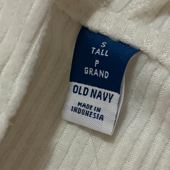 Sz S Oversized Tunic Hoodie (Rib-knit) - Picture 5 of 8